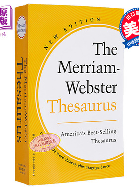 麦林韦氏同义词词典 2023年新版 The Merriam-Webster Thesaurus 2023 英文原版 英语字典 进口教辅参考书工具书【中商原版】