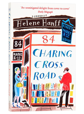 查令十字路84号 十字街 英文原版小说英文版 书84 charing cross road海蓮．漢芙 北京遇上西雅图不二情书电影原著畅销书