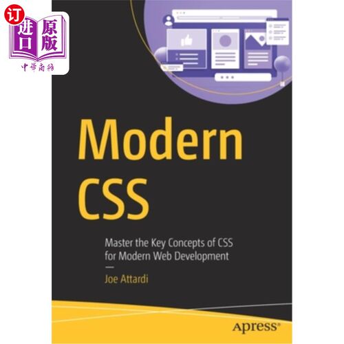 海外直订Modern CSS: Master the Key Concepts of CSS for Modern Web Development 现代CSS:掌握现代Web开发中CSS的关键概