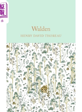 预售 Collectors Library系列 瓦尔登 英文原版 Walden Henry David Thoreau【中商原版】
