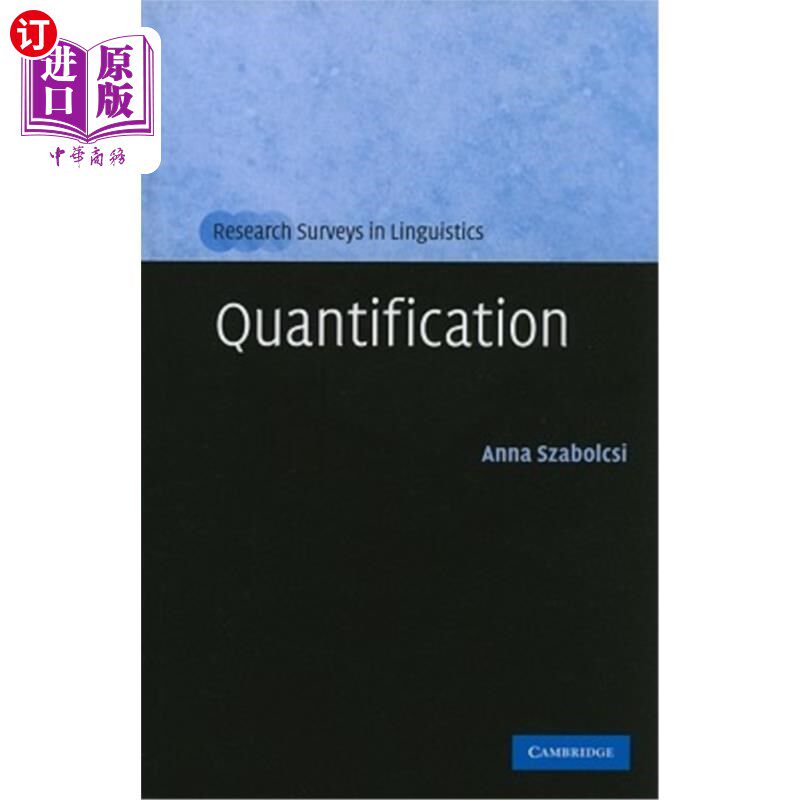 海外直订Quantification 量化