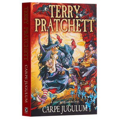 现货 【中商原版】碟形世界23：扼住咽喉 英文原版 科幻小说 Discworld Novel 23 Carpe Jugulum Terry Pratchett 特里普拉切特