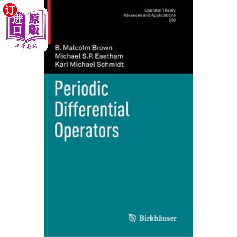 海外直订Periodic Differential Operators 周期微分算子