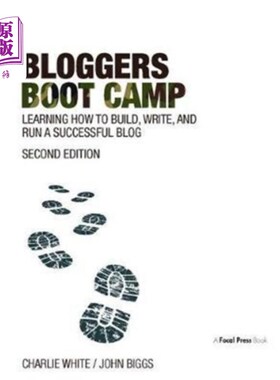 海外直订Bloggers Boot Camp 博主训练营