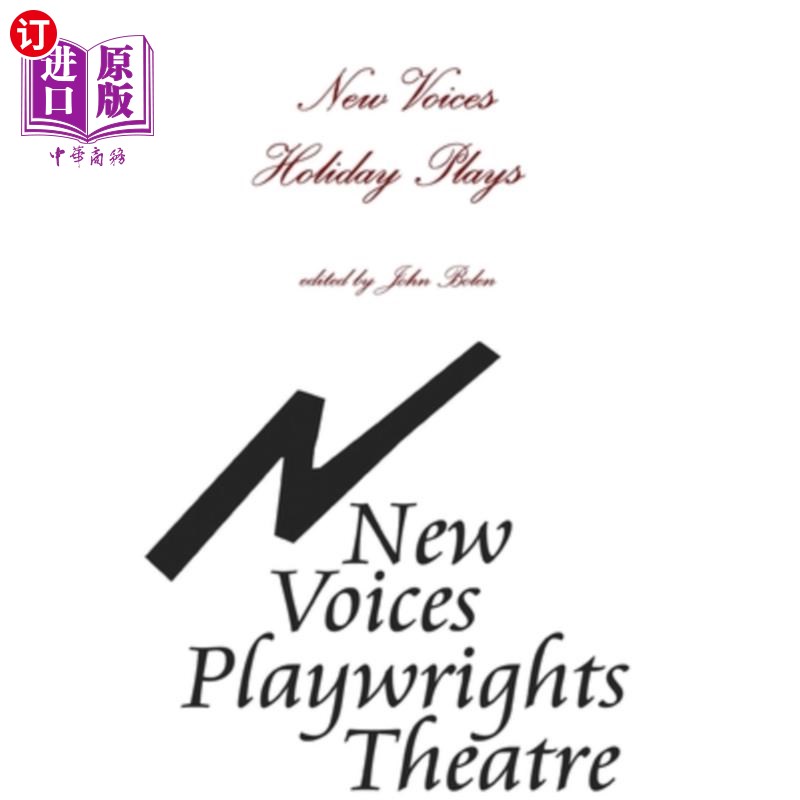 海外直订New Voices Holiday Plays 2018 2018新声假日剧