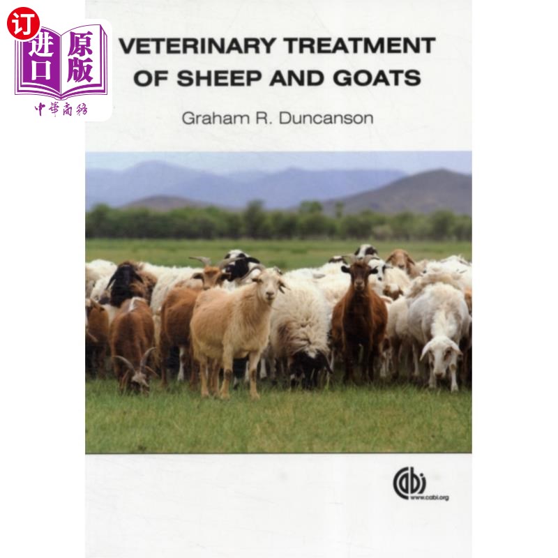 海外直订医药图书Veterinary Treatment of Sheep and Goats 绵羊和山羊的兽医治疗 书籍/杂志/报纸 生活类原版书 原图主图