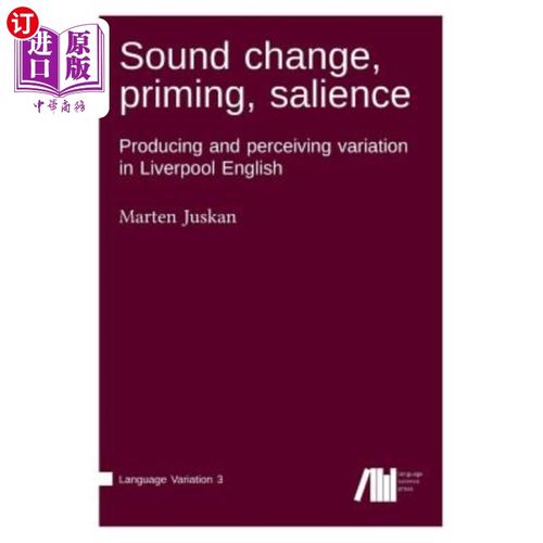 海外直订Sound change, priming, salience 声音变化、启动、突出