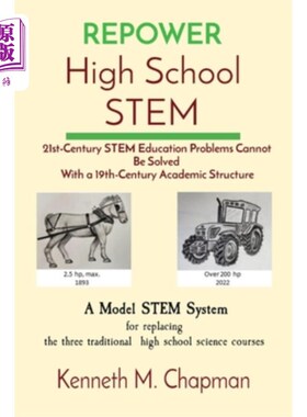 海外直订REPOWER High School STEM: 21st-Century STEM Education Problems Cannot Be Solved  REPOWER高中S