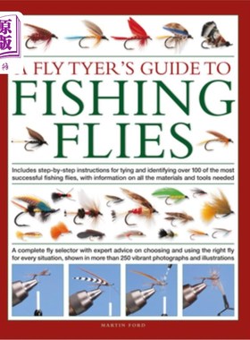 海外直订Fly-Tyer's Guide to Making Fishing Flies: Includes Step-By-Step Instructions for 苍蝇的指南，使钓鱼蝇：包括