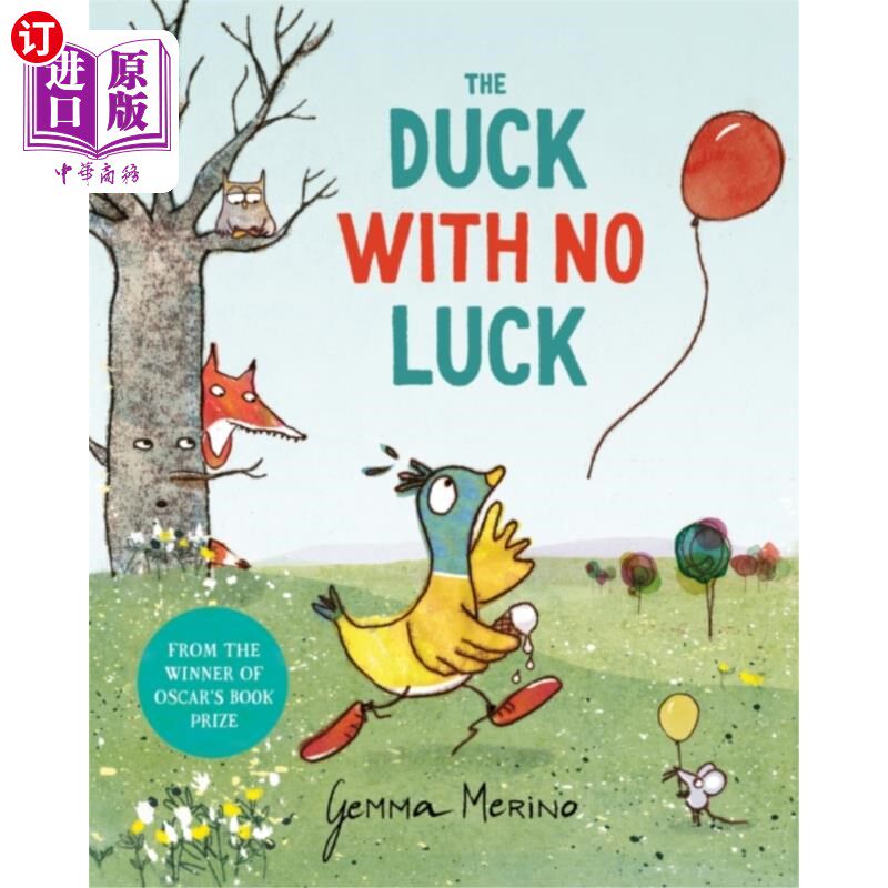 海外直订Duck with No Luck 倒霉的鸭子