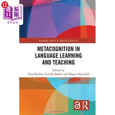海外直订Metacognition in Language Learning and Teaching 语言学习与教学中的元认知