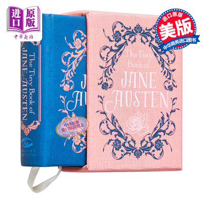 简奥斯汀 迷你小书 The Tiny Book of Jane Austen Tiny Book 英文原版 Insight Editions【中商原版】