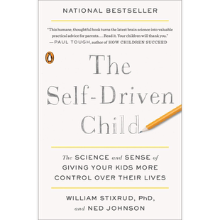 做个自律的孩子 TheSelf-DrivedChild 教育理论亲子学习Stixrud 英文原版【中商原版】