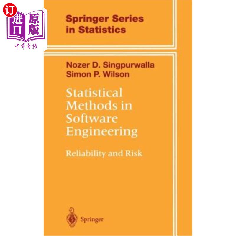海外直订Statistical Methods in Software Engineering: Reliability and Risk 软件工程中的统计方法：可靠性和风险