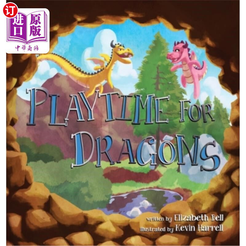 海外直订Playtime for Dragons 龙的游戏时间