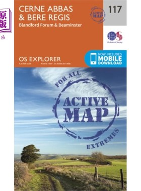 海外直订Cerne Abbas and Bere Regis, Blandford Forum and ... Cerne Abbas和here Regis, Blandford论坛和bea