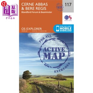 海外直订Cerne Abbas and Bere Regis, Blandford Forum and ... Cerne Abbas和here Regis, Blandford论坛和bea