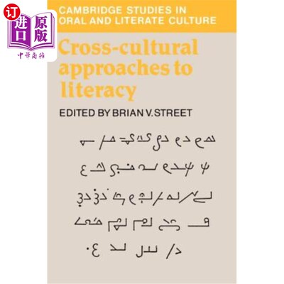海外直订Cross-Cultural Approaches to Literacy 跨文化的识字方法