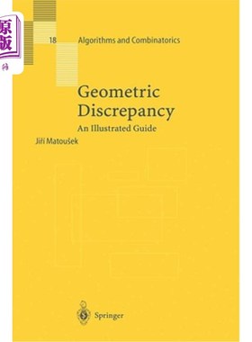 海外直订Geometric Discrepancy: An Illustrated Guide 几何差异:图解指南
