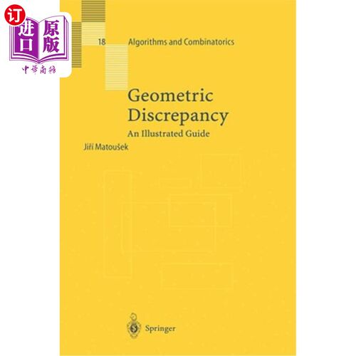 海外直订Geometric Discrepancy: An Illustrated Guide 几何差异:图解指南