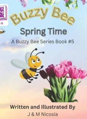海外直订Buzzy Bee Springtime: Book #5 嗡嗡的蜜蜂春天:第五本书