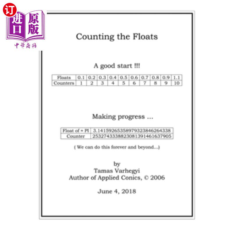 海外直订Counting the Floats 计算浮点数