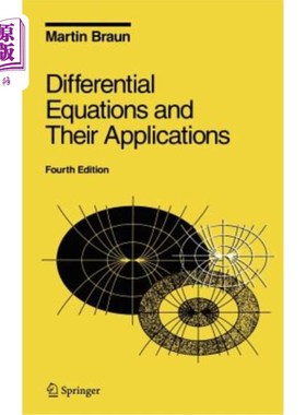 海外直订Differential Equations and Their Applications: An Introduction to Applied Mathem 微分方程及其应用：应用数学