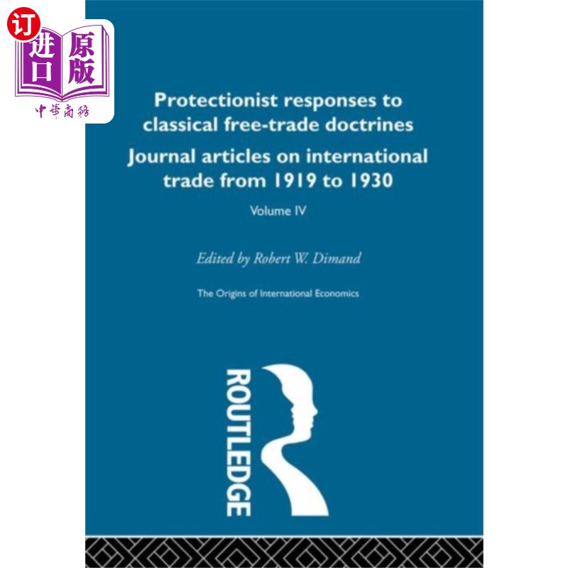 海外直订Origins Intl Economics Vol 4 起源，国际经济第4卷