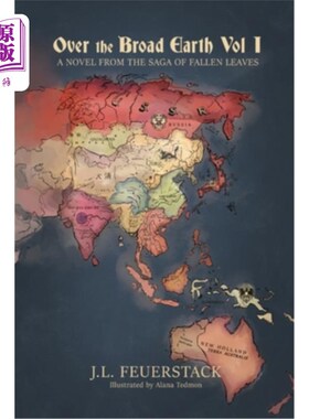 海外直订Over the Broad Earth: A Novel from the Saga of Fallen Leaves 在广阔的大地之上:落叶传奇的小说