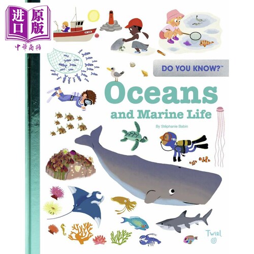 Do You Know Oceans and Marine Life 你知道吗 海洋的生物 英文原版进口图书 儿童绘本 知识科普图画书【中商原版】