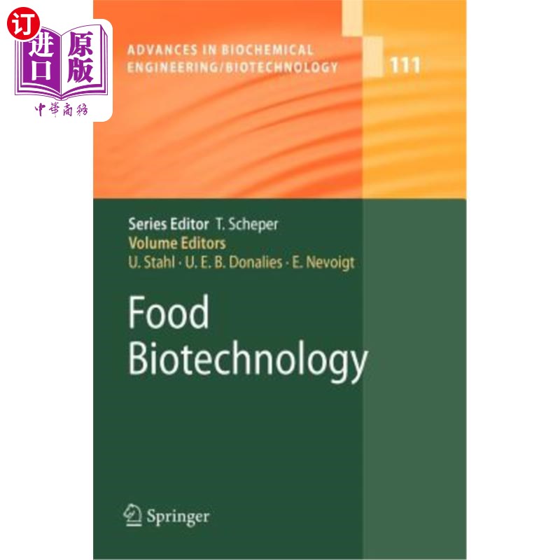 海外直订Food Biotechnology 食品生物技术