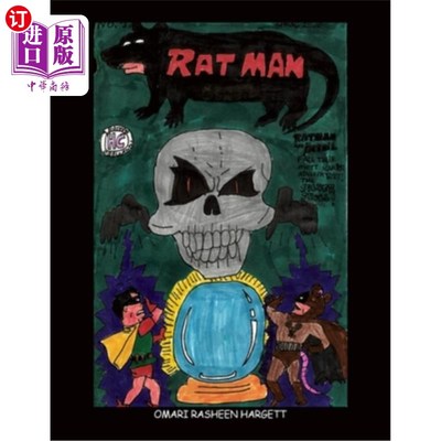 海外直订Ratman with Gerbil the Kid Miracle in 'Crimes from the Crypt!' 《地下室的罪行》中的拉特曼和沙鼠奇迹