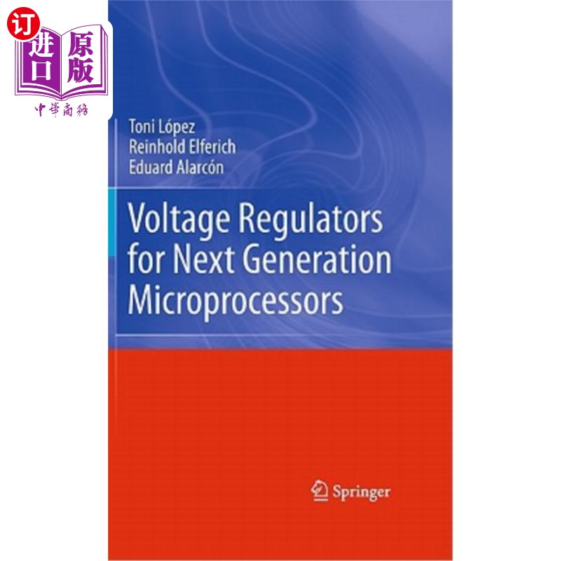 海外直订Voltage Regulators for Next Generation Microprocessors下一代微处理器的电压调节器