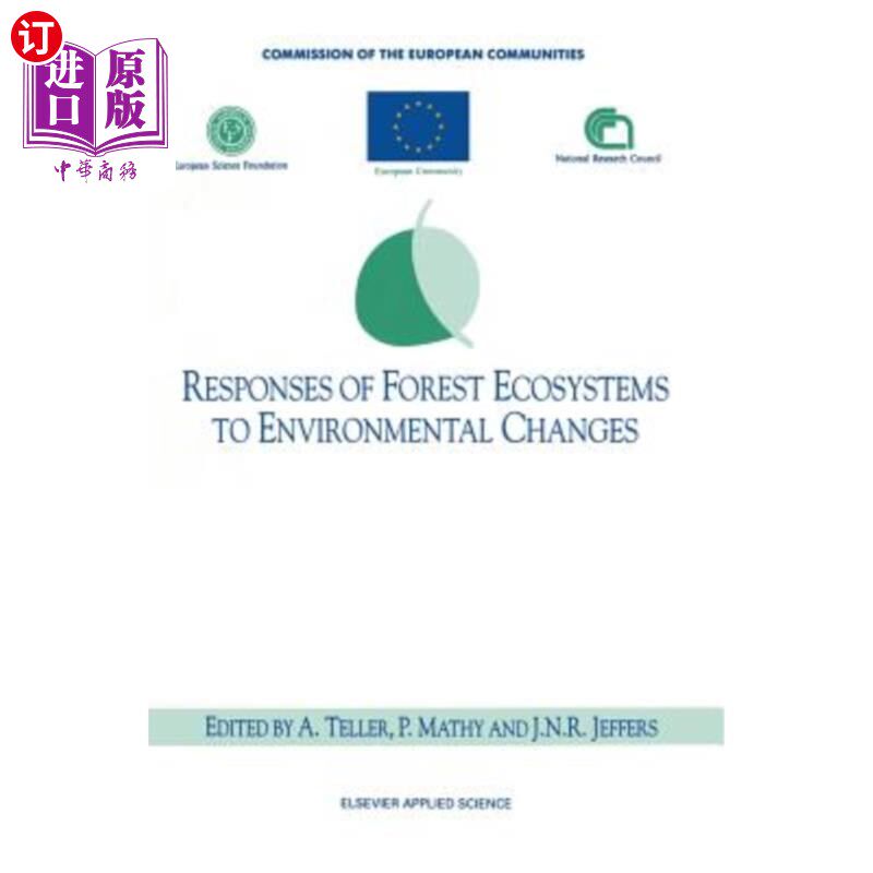 海外直订Responses of Forest Ecosystems to Environmental Changes 森林生态系统对环境变化的响应