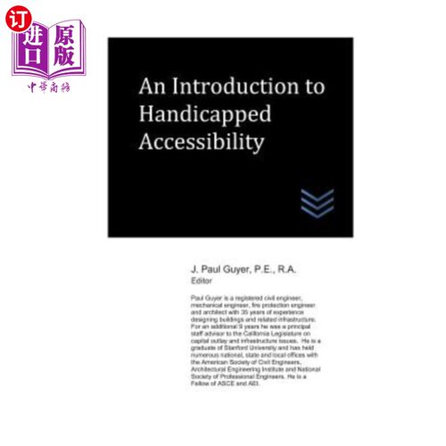 海外直订An Introduction to Handicapped Accessibility 残疾人无障碍设施简介