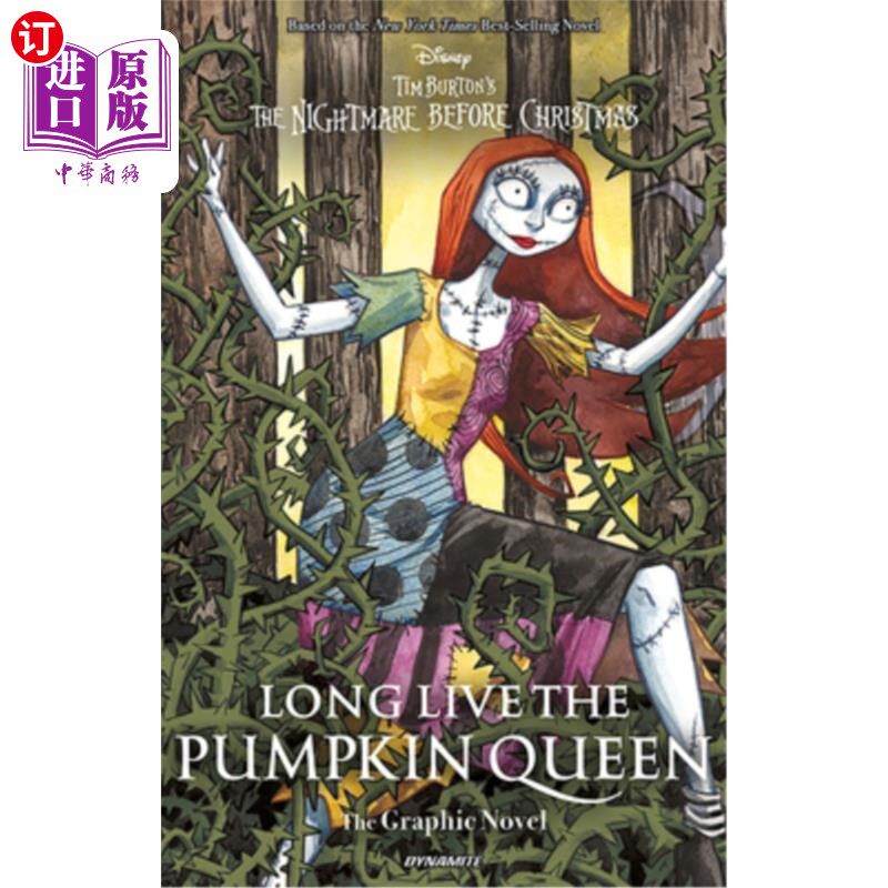 海外直订Long Live the Pumpkin Queen Tim Burton's the Nightmare Before Christmas - Gn 《南瓜女王万岁》蒂姆·波顿的《