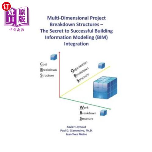 海外直订Multi-Dimensional Project Breakdown Structures - The Secret to Successful Buildi 多维项目分解结构-成功建筑
