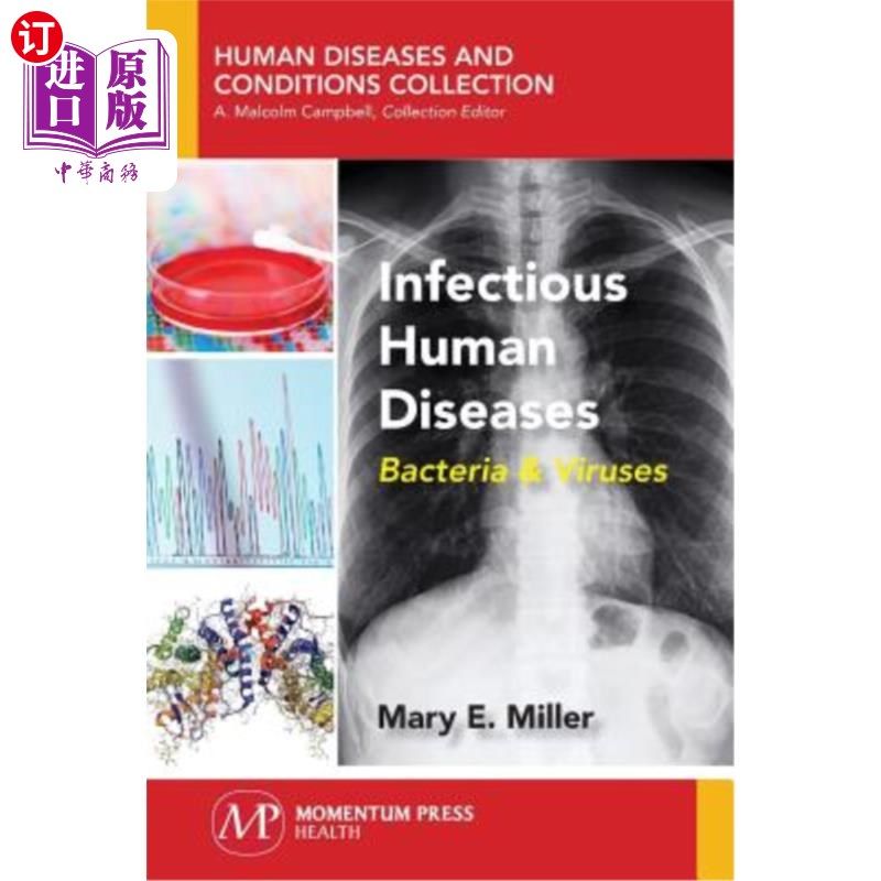 海外直订Infectious Human Diseases: Bacteria & Viruses 传染性人类疾病:细菌和病毒