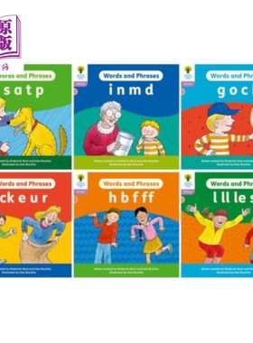 海外直订Oxford Reading Tree: Floppy's Phonics Decoding P... 牛津阅读树:Floppy的语音解码实践:牛津1级+:6个混合包