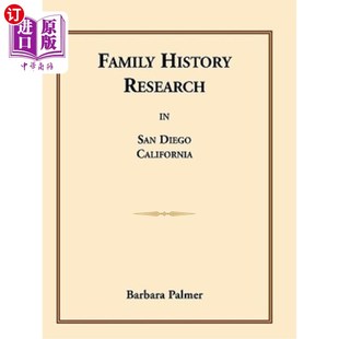 San Diego 海外直订Family 加州圣地亚哥 Research California 家族史研究 History