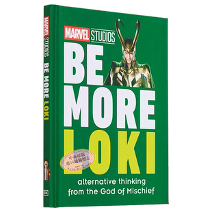 DK洛基 和洛基以外的 来自恶作剧之神的另类思维 Marvel Studios Be More Loki 英文原版 Glenn Dakin【中商原版】