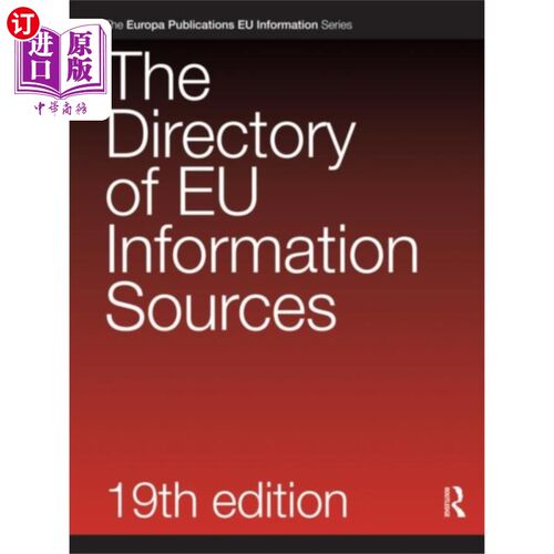 海外直订Directory of EU Information Sources 2010 欧盟信息源目录2010
