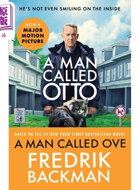 生无可恋的奥托电影原著 一个叫欧维的男人 A Man Called Ove 英文原版 Fredrik Backman  汤姆 汉克斯Tom Hanks【中商原版】