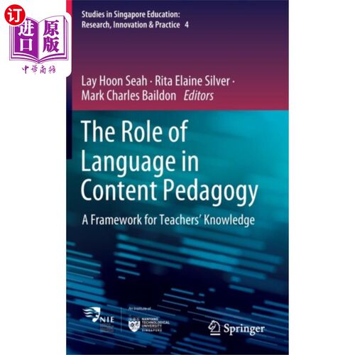 海外直订Role of Language in Content Pedagogy 语言在内容教学法中的作用