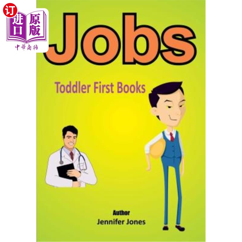 海外直订Toddler First Books: Jobs 幼儿的第一本书:工作