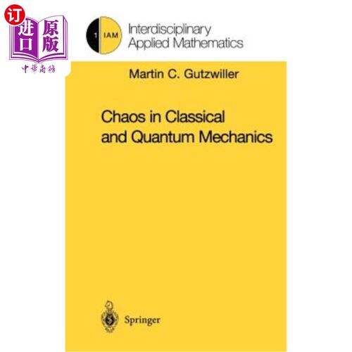 海外直订Chaos in Classical and Quantum Mechanics 经典和量子力学中的混沌