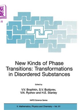 海外直订New Kinds of Phase Transitions: Transformations in Disordered Substances 新型相变：无序物质中的转变