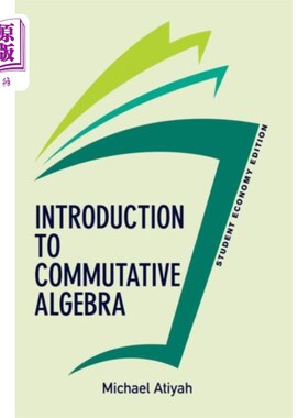 海外直订Introduction To Commutative Algebra, Student Eco... 交换代数概论，学生经济版
