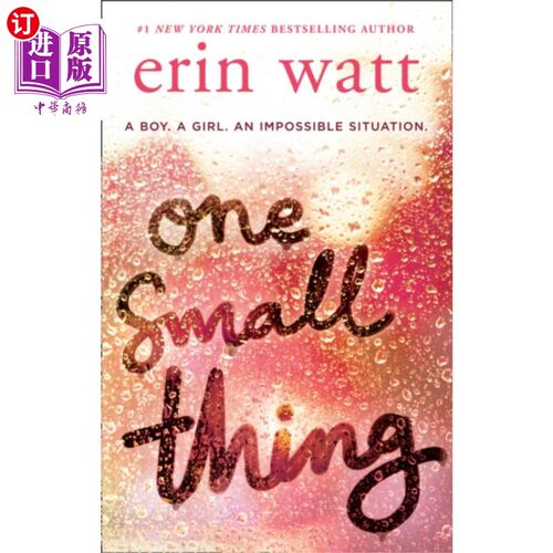 海外直订One Small Thing 一件小事