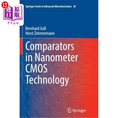 海外直订Comparators in Nanometer CMOS Technology 纳米CMOS工艺中的比较器
